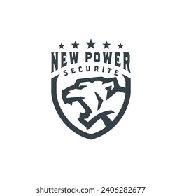 tiger wild mascot logo design