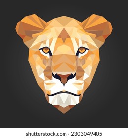 Tiger wpap. tiger pop art style.