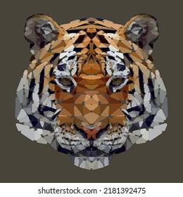 1,101 Poly art tiger Images, Stock Photos & Vectors | Shutterstock