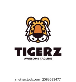 Tigerz Simple Mascot Logo Template