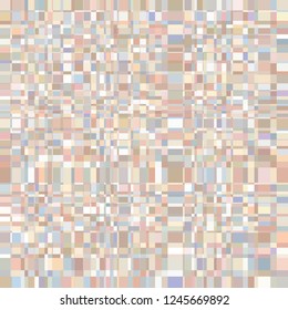 Tight fitting rectangular shapes pattern, with faded, pastel shades
