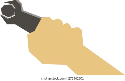 Tighten the screw