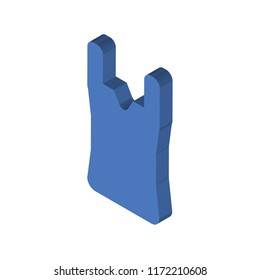 Tights isometric left top view 3D icon