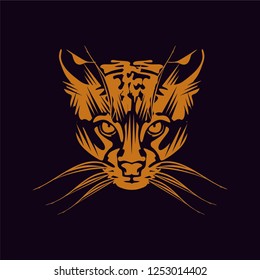 Tigrillo Cat Illustration