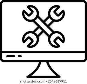 Tiilkit Vector Line Icon Design