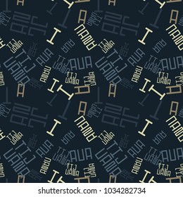 Tijuana creative pattern. Digital design for print, fabric, fashion or presentation.