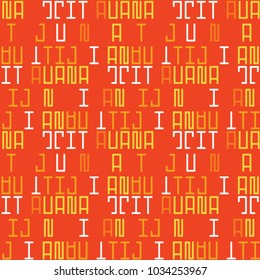 Tijuana seamless pattern. Autentic artistic design for background.