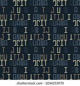 Tijuana seamless pattern. Autentic artistic design for background.