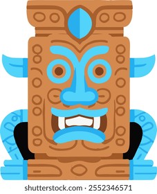 Tiki Aesthetics Mask Totem Adventure