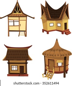 Tiki Home Collection-Variation of Cottage/ Beach Huts in the tropics