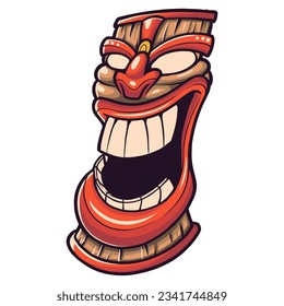 TIKI MASK VECTOR MASCOT INSPIRATION