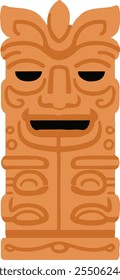 Tiki Polynesia Heritage Legend Wood