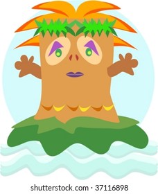 Tiki Power Vector