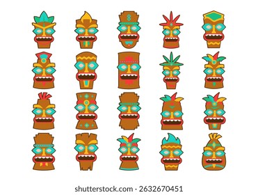 Tiki Tropical Beach Party Element