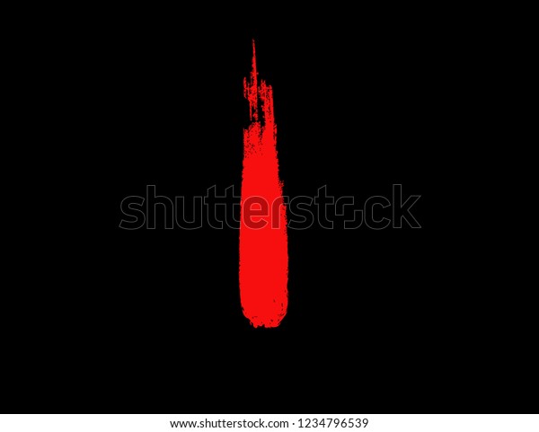 Tilak Vector Design Art Indian Tilak Stock Vector (Royalty Free) 1234796539