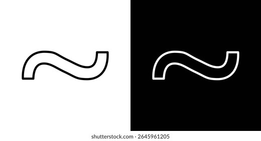 Vetor de logotipo de estilo plano. perfeito para designs de interface de usuário