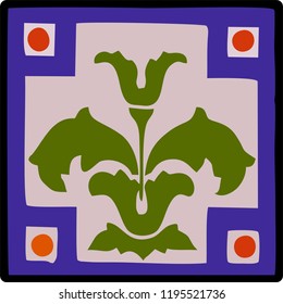 Tile 1 Russian style 1871