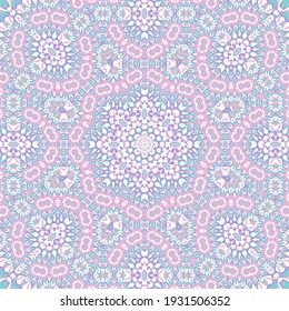 Tile azulejos mosaic seamless pattern, oriental ethnic patchwork, tribal mandala design, portuguese tile ornament. Ceramic azulejos seamless template. Beautiful colored pattern. Portuguese style.
