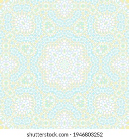Tile azulejos mosaic seamless pattern, oriental ethnic patchwork, tribal mandala design, portuguese tile ornament. Ceramic azulejos seamless template. Beautiful colored pattern. Portuguese style.