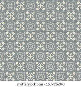Tile background geometric vector pattern. Modern textile design texture.
