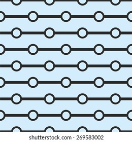 Tile black and pastel blue vector pattern or seamless geometric background wallpaper