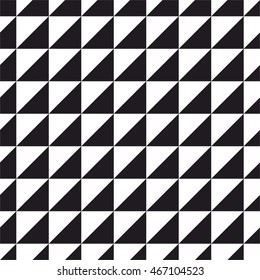 Tile black and white background vector pattern