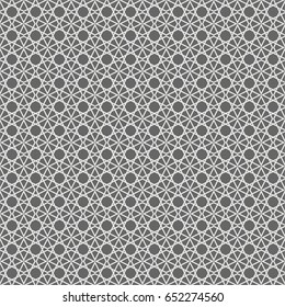 Tile black and white background or vector pattern