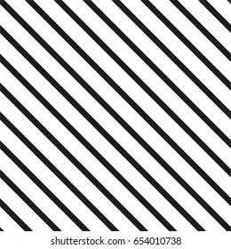 Tile black and white stripes vector pattern