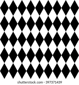 Tile black and white vector pattern or website background