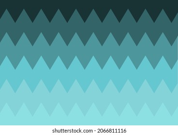 Tile chevron vector pattern with pastel blue zigzag background for decoration