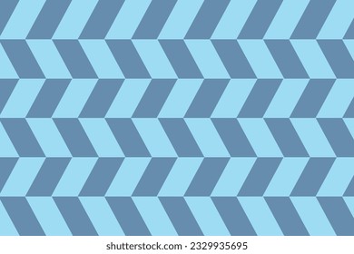 Tile decor design: blue zigzag line on a gray background 