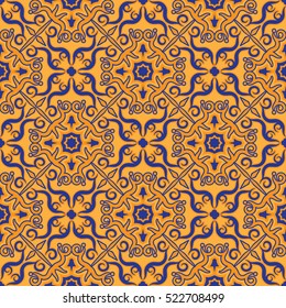 Tile decorative pattern ornament.