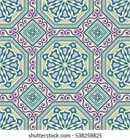 Tile decorative pattern ornament.