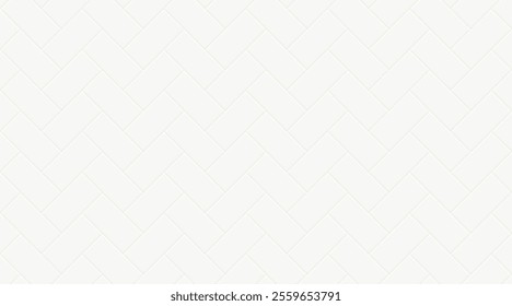 Tile design in beige for walls and floors in kitchen, bathroom, WC and living room. Clean rectangular ceramic tile grid pattern nested as herringbone. Vector illustration