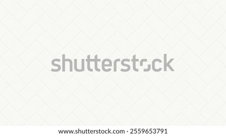 Tile design in beige for walls and floors in kitchen, bathroom, WC and living room. Clean rectangular ceramic tile grid pattern nested as herringbone. Vector illustration