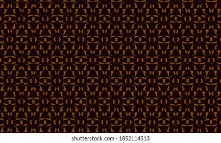 diseño de mosaico en tonos dorados.