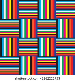 tile ,fabric and wall pattern colorful