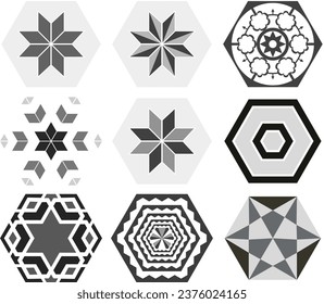 Tile Geometric seamless pattern vector design