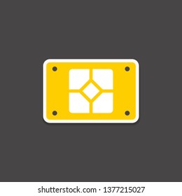 tile icon. architecture sign