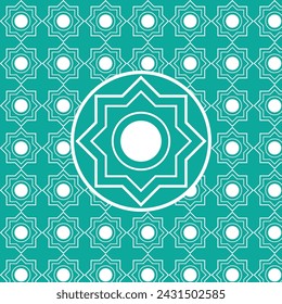 Tile Islamic Pattern Background The Illustration
