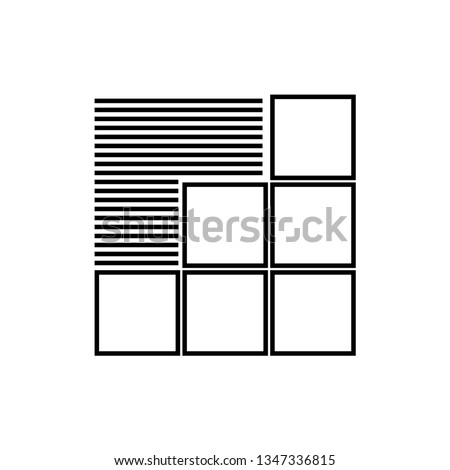 Tile laying sign