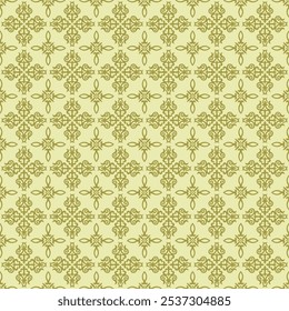 Tile Motif Pattern. Talavera Pattern Vector. Batik Background