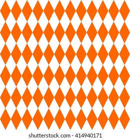 Tile orange vector pattern