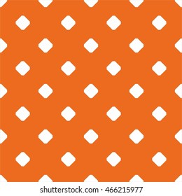 Tile orange and white vector pattern