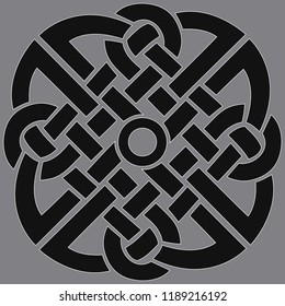 tile ornament, Celtic style