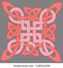 tile ornament, Celtic style