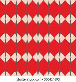 Tile pastel, red and grey vector pattern or website background