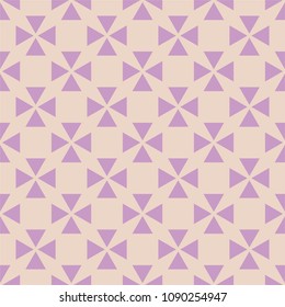 Tile pastel vector pattern or seamless decoration wallpaper