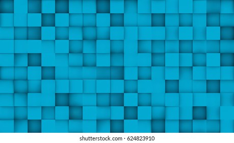 Tile pattern, 3d vector background