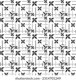 Tile pattern, colourful decorative floral seamless background, wallpaper decor vector illustration